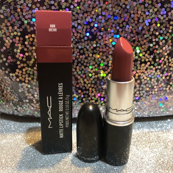 BNIB! MAC Matte Lipstick in MEHR 608 π - Picture 1 of 7